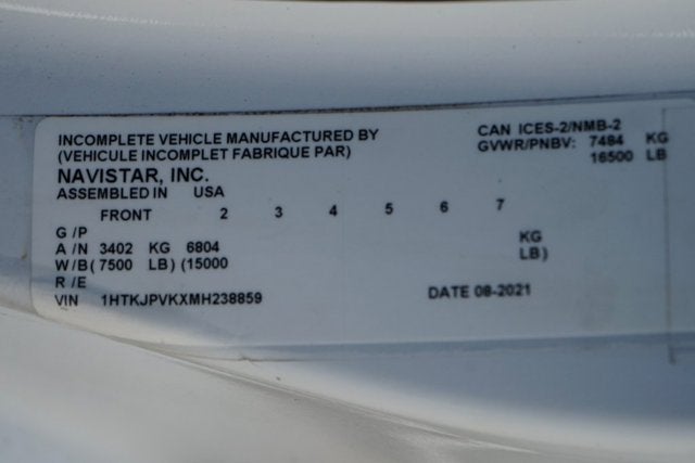 2021 Chevrolet Silverado 4500HD Work Truck