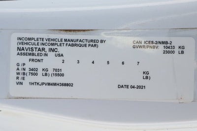 2021 Chevrolet Silverado 6500HD 1LT