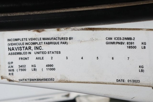 2022 International CV515 Base