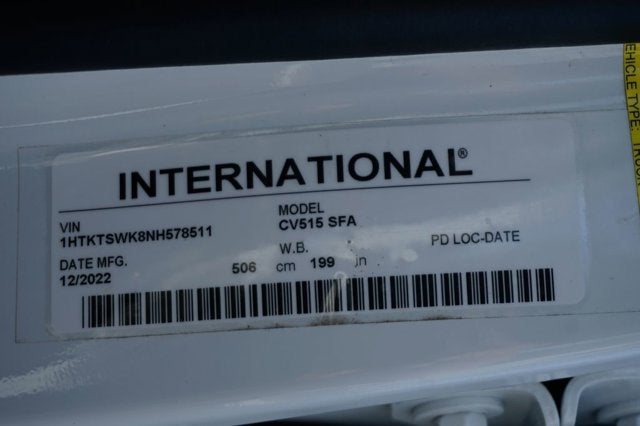 2022 International CV515 Base