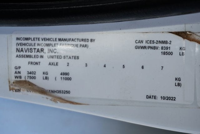 2022 International CV515 Base