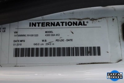 2019 International 4000 Series 4300