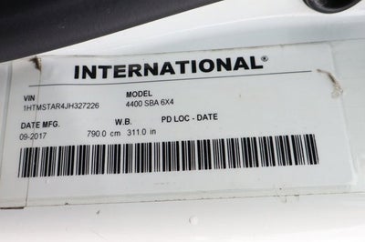 2018 International 4000 4400