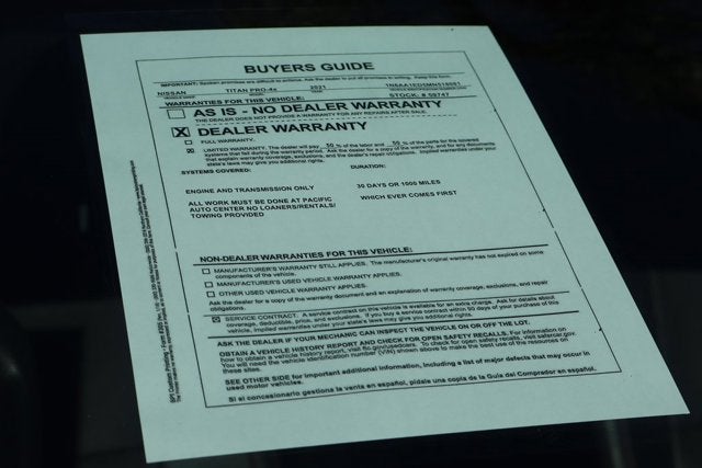 2021 Nissan Titan PRO-4X