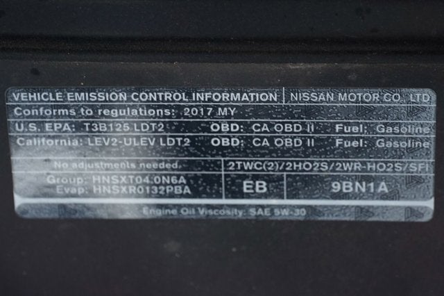 2017 Nissan Frontier SV