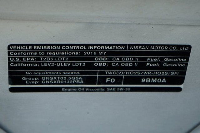 2016 Nissan Frontier S