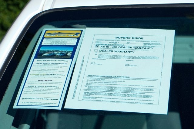 2016 Nissan Frontier S