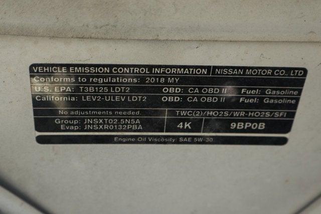 2018 Nissan Frontier S