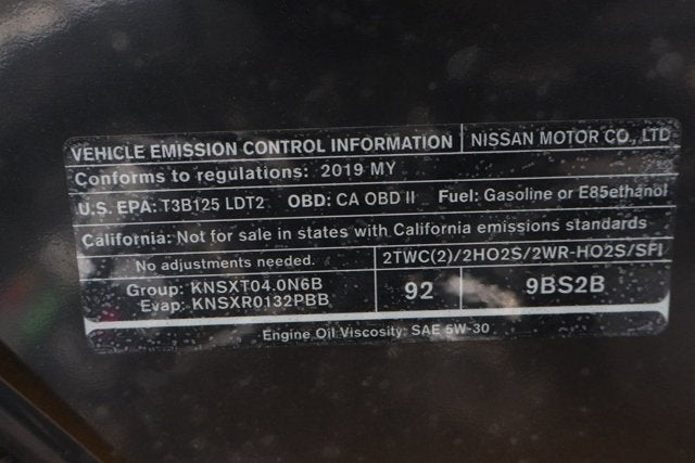 2019 Nissan Frontier SV