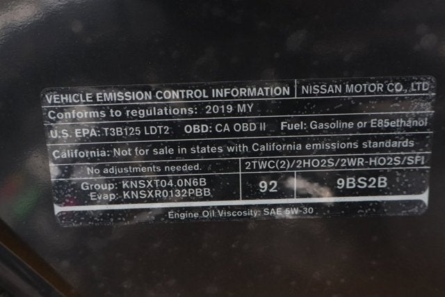 2019 Nissan Frontier SV