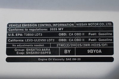 2025 Nissan Frontier S