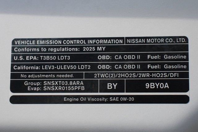 2025 Nissan Frontier S