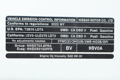 2022 Nissan Frontier SV