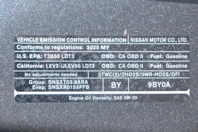 2025 Nissan Frontier SV