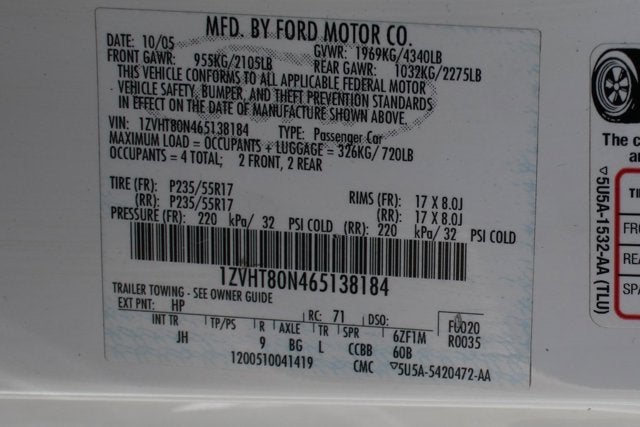 2006 Ford Mustang V6 Premium