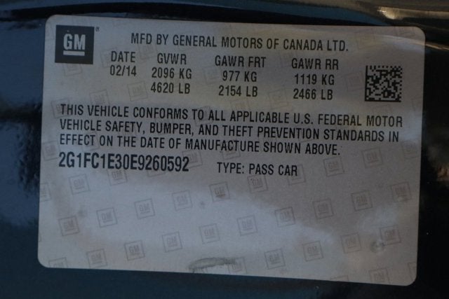 2014 Chevrolet Camaro 2LT