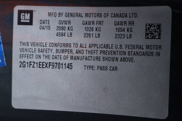 2015 Chevrolet Camaro Z/28