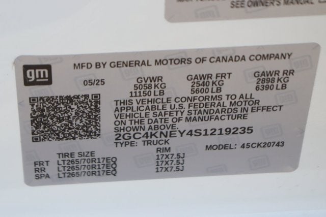 2025 Chevrolet Silverado 2500HD LT