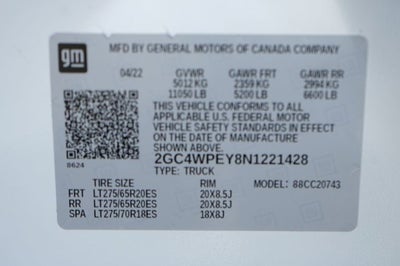 2022 Chevrolet Silverado 2500HD LTZ