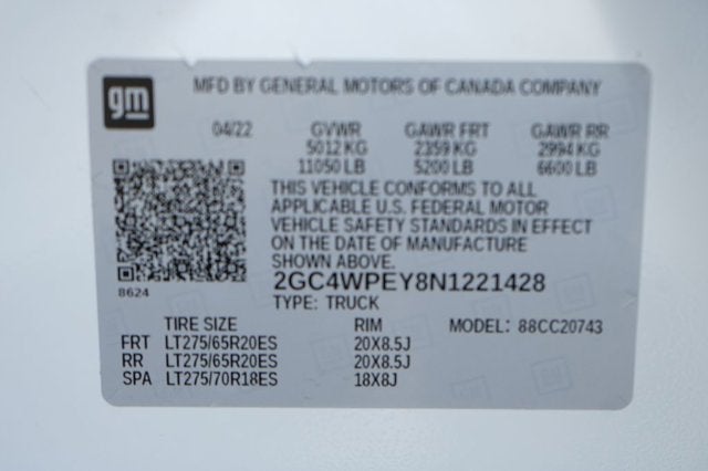 2022 Chevrolet Silverado 2500HD LTZ