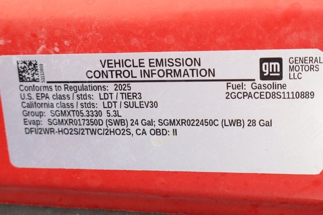 2025 Chevrolet Silverado 1500 LT