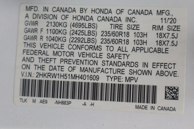 2021 Honda CR-V EX
