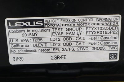 2015 Lexus RX 350 350
