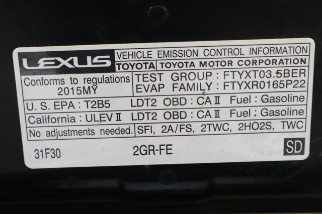 2015 Lexus RX 350 350