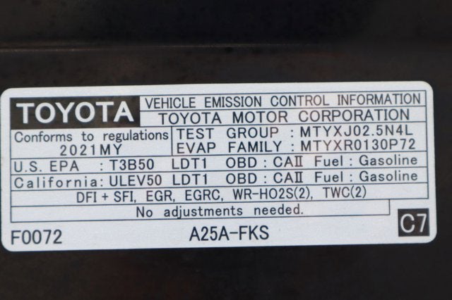 2021 Toyota RAV4 LE