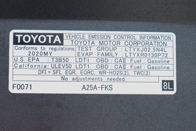 2020 Toyota RAV4 XLE
