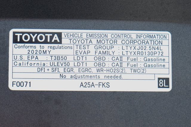 2020 Toyota RAV4 XLE