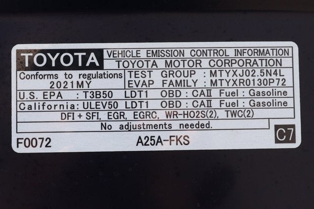 2021 Toyota RAV4 XLE
