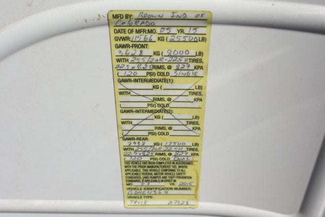 2016 Freightliner M2 106 Medium Duty