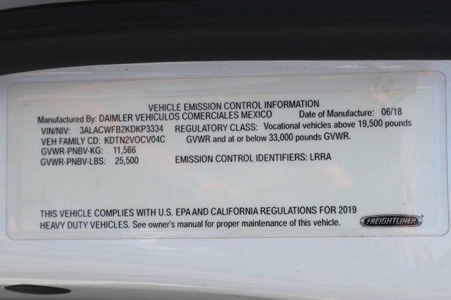 2019 Freightliner M2 106 MD