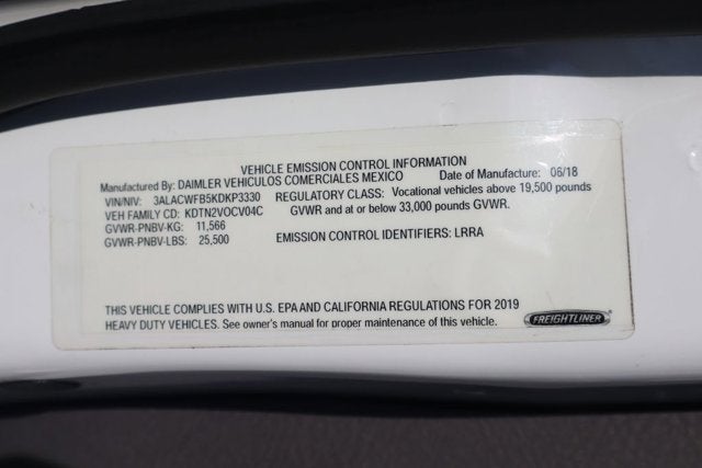 2019 Freightliner M2 106 MD