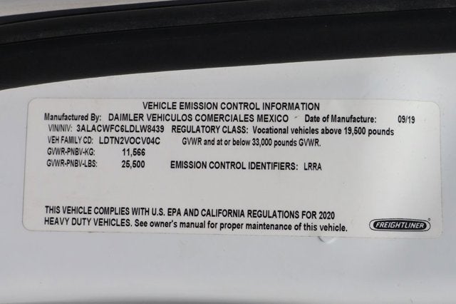 2020 Freightliner M2 106