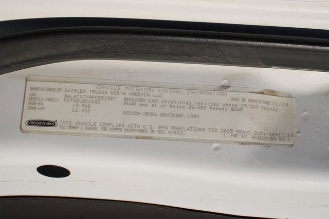 2015 Freightliner M2 106