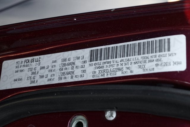 2018 RAM 3500 Big Horn