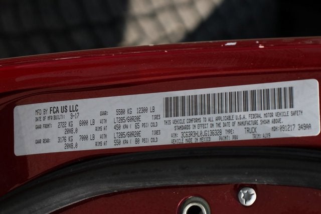 2018 RAM 3500 Big Horn