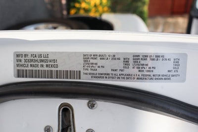 2021 RAM 3500 Big Horn