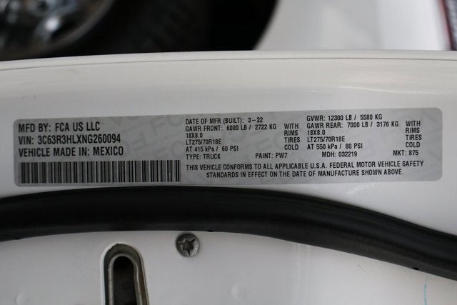 2022 RAM 3500 Big Horn