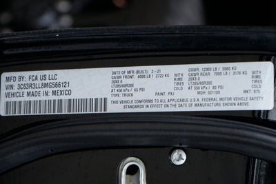 2021 RAM 3500 Big Horn