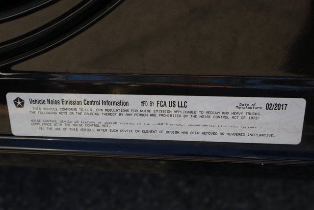 2017 RAM 3500 Lone Star