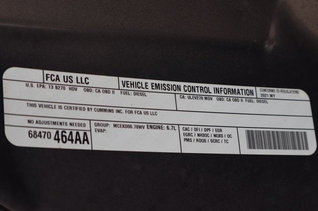 2021 RAM 3500 Big Horn