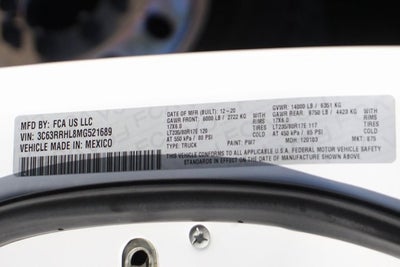 2021 RAM 3500 Big Horn