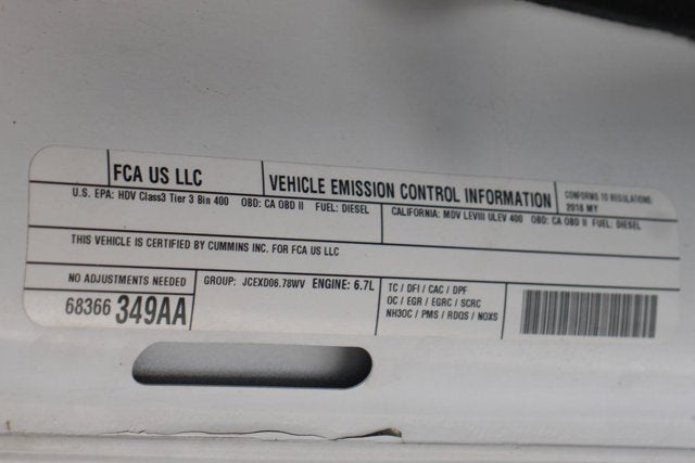 2018 RAM 3500 Laramie