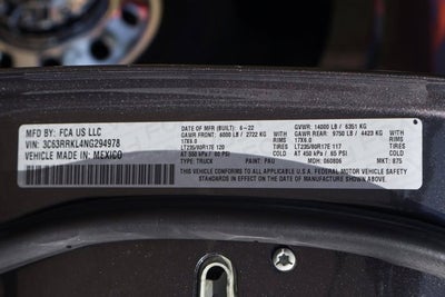 2022 RAM 3500 Laramie Longhorn