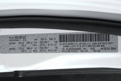 2017 RAM 1500 Tradesman