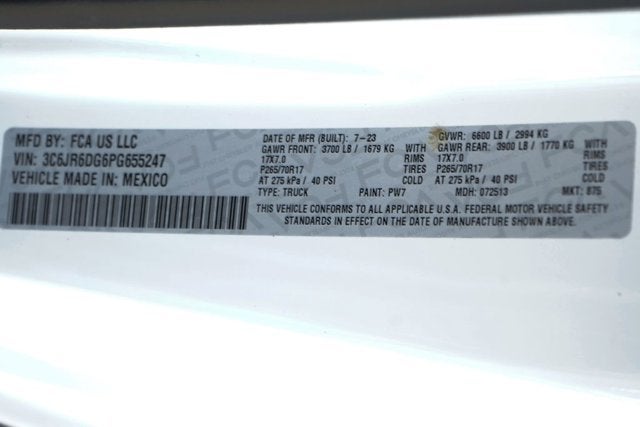 2023 RAM 1500 Classic Tradesman