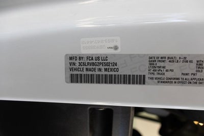 2023 RAM ProMaster Cargo Van Base